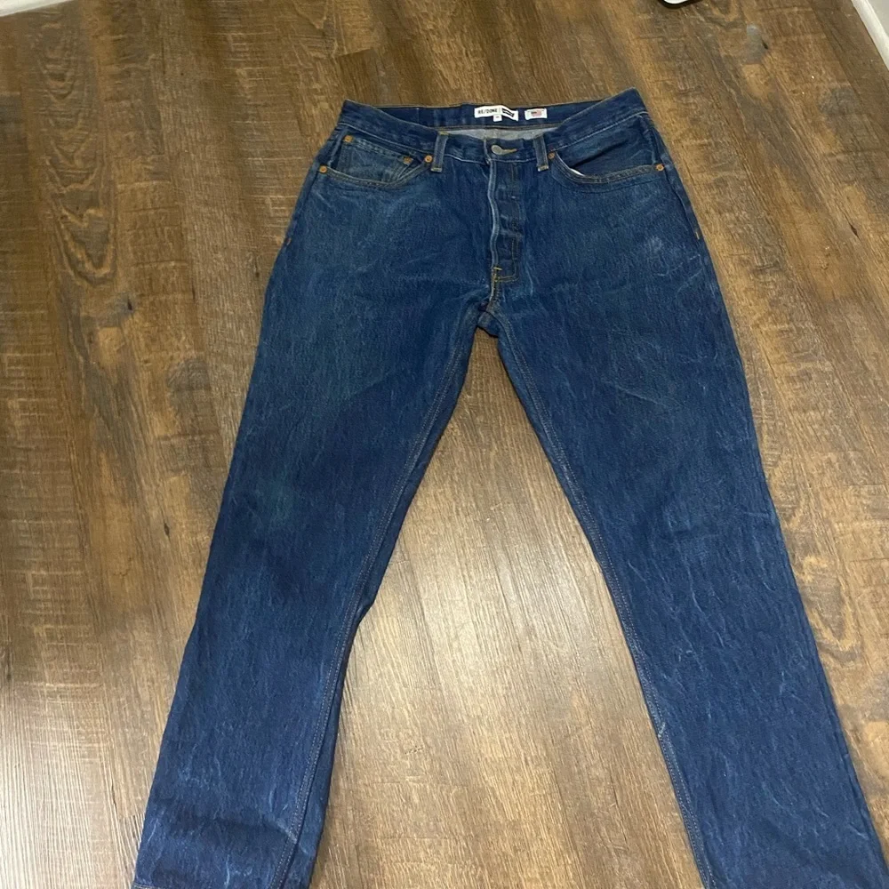 Re/Done+Levi’s 70s Stovepipe HiRise Button fly Straight Leg style001-3WLSSSIZE